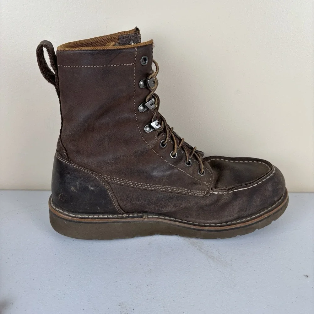 Carhartt Work Boots Men's 10.5 Brown 8